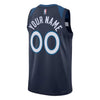 Boys Minn Timberwolves Blank Icon Swingman Replica Jersey