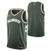 Junior Blank Milwaukee Bucks Swingman Icon Custom Jersey