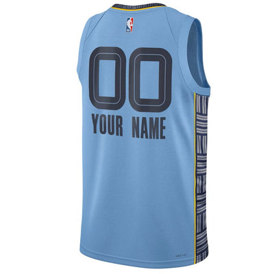 Boys Memphis Grizzlies Blank Statement Swingman Replica Jersey