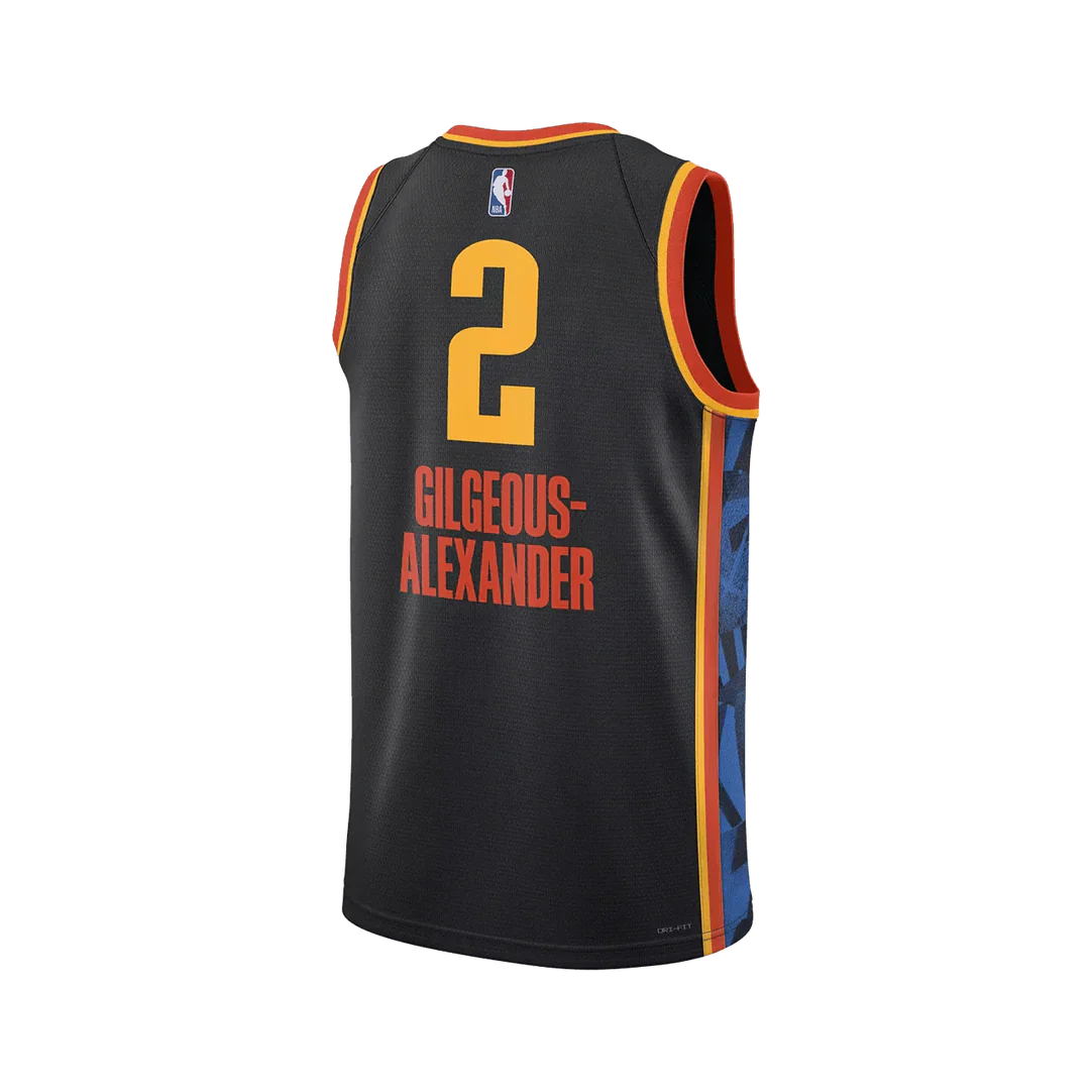 Mens Oklahoma City Thunder Gilgeous-Alexander CE 24 Jersey