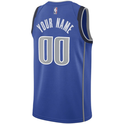 Junior Dallas Mavericks Blank Icon Swingman Replica Jersey