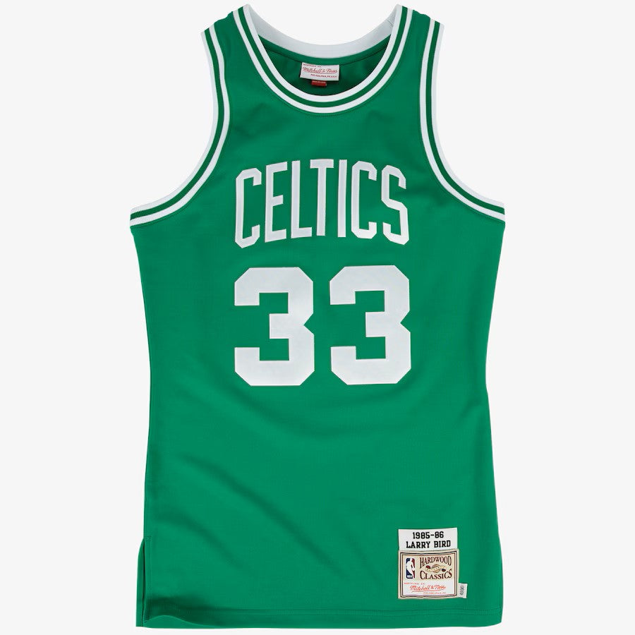 Mens Boston Celtics Larry Bird 1985-86 Authentic Replica Jer