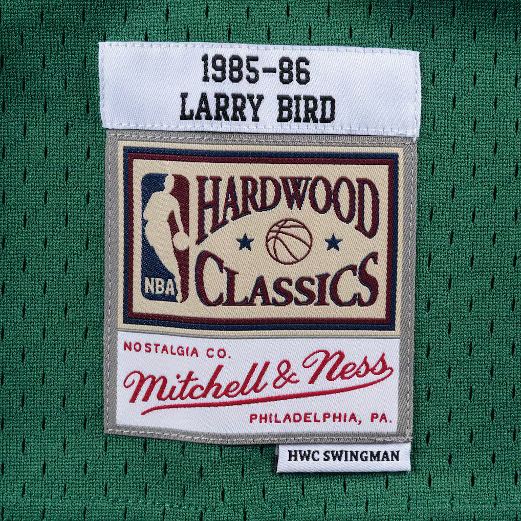 Mens Boston Celtics Larry Bird 1985-86 Authentic Replica Jer