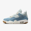 Womens Air Jordan 4 Retro Tex Denim Shoe