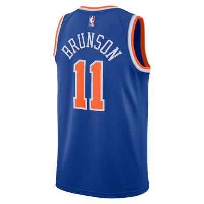 Mens New York Knicks Jalen Brunson Icon Replica Jersey