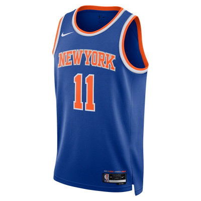 Mens New York Knicks Jalen Brunson Icon Replica Jersey