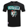 Mens Boston Celtics Split Logo T-Shirt