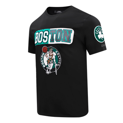 Mens Boston Celtics Split Logo T-Shirt