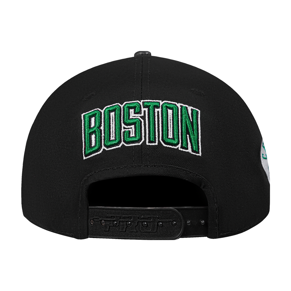 Mens Boston Celtics Classic Logo Snapback Cap