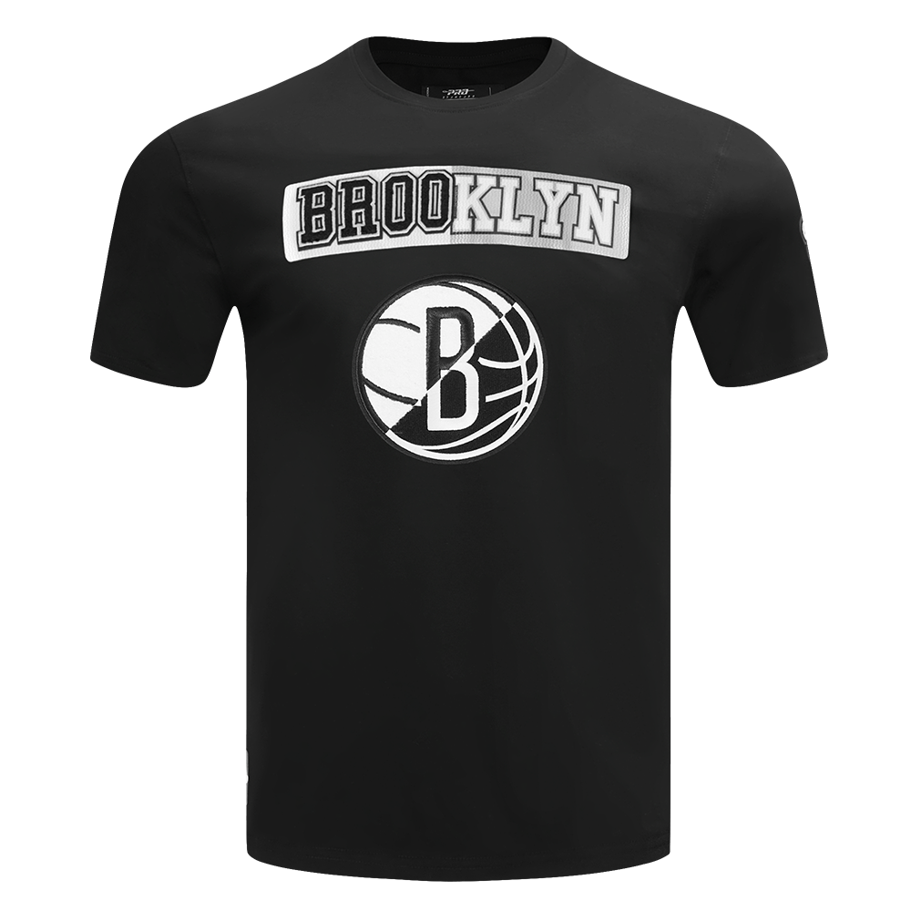 Mens Brooklyn Nets Split Logo T-Shirt