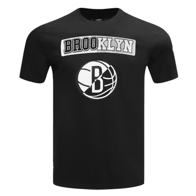 Mens Brooklyn Nets Split Logo T-Shirt