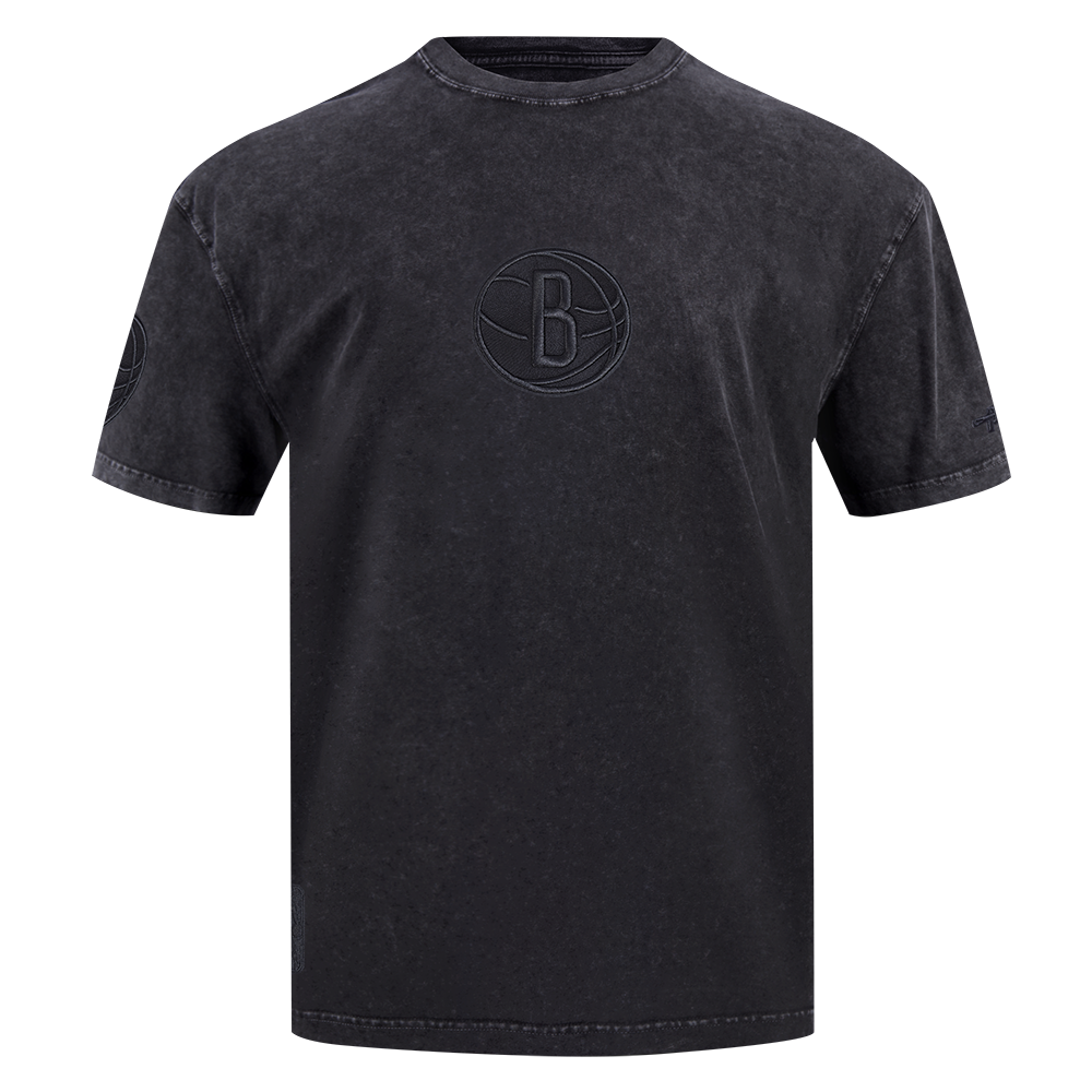 Mens Brooklyn Nets Washed Classic T-Shirt