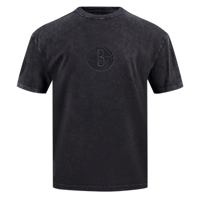 Mens Brooklyn Nets Washed Classic T-Shirt