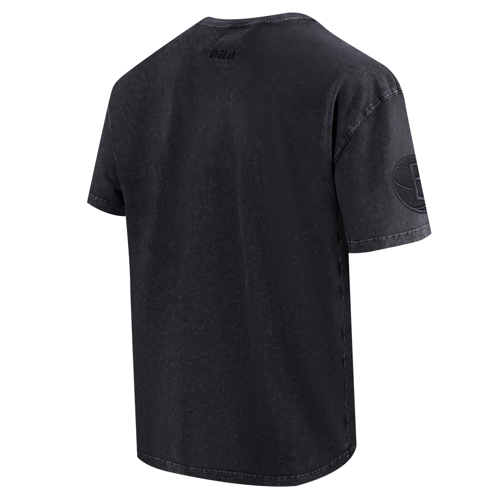 Mens Brooklyn Nets Washed Classic T-Shirt