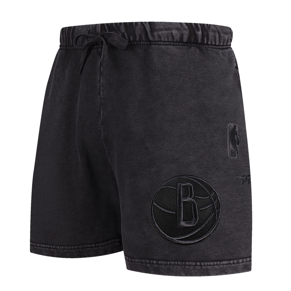 Mens Brooklyn Nets Washed Classic Short