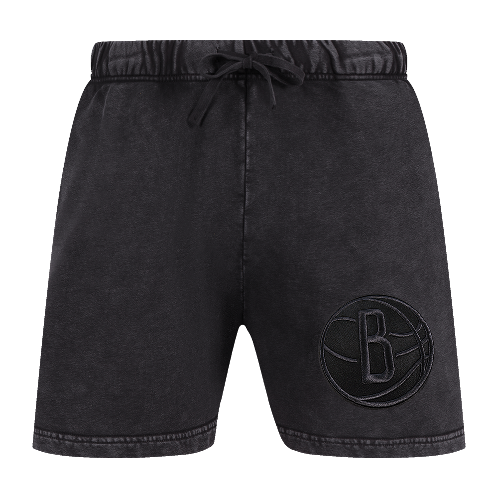 Mens Brooklyn Nets Washed Classic Short
