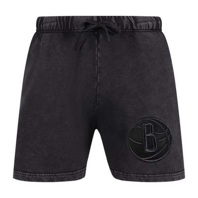 Mens Brooklyn Nets Washed Classic Short