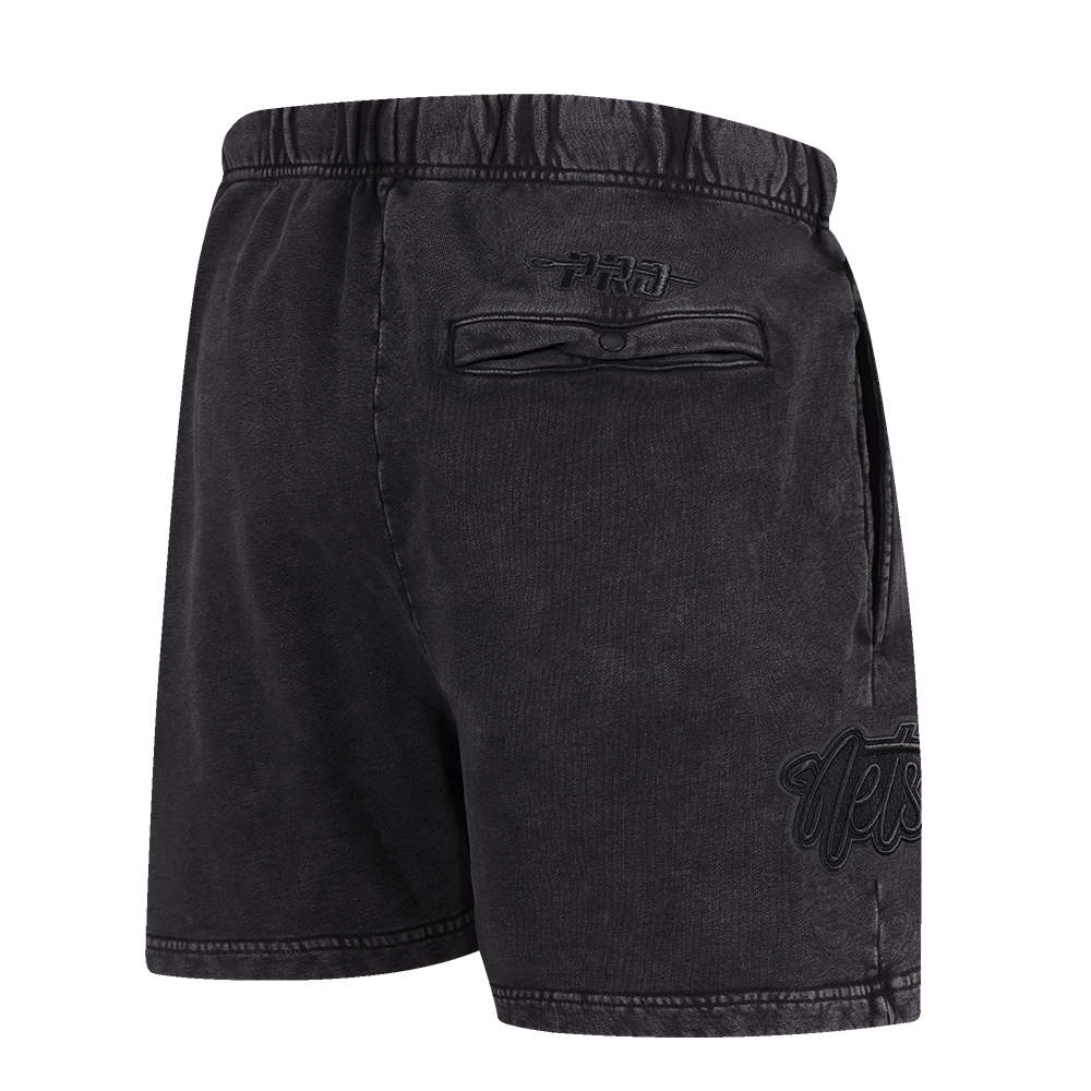 Mens Brooklyn Nets Washed Classic Short