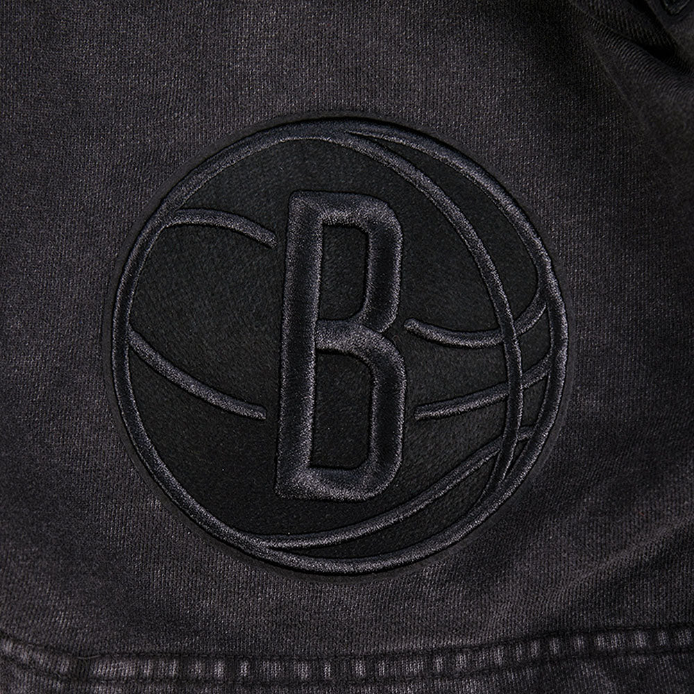 Mens Brooklyn Nets Washed Classic Short