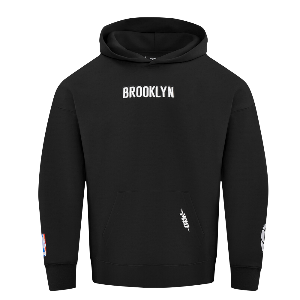 Mens Brooklyn Nets Wingspan Fleece Hoodie