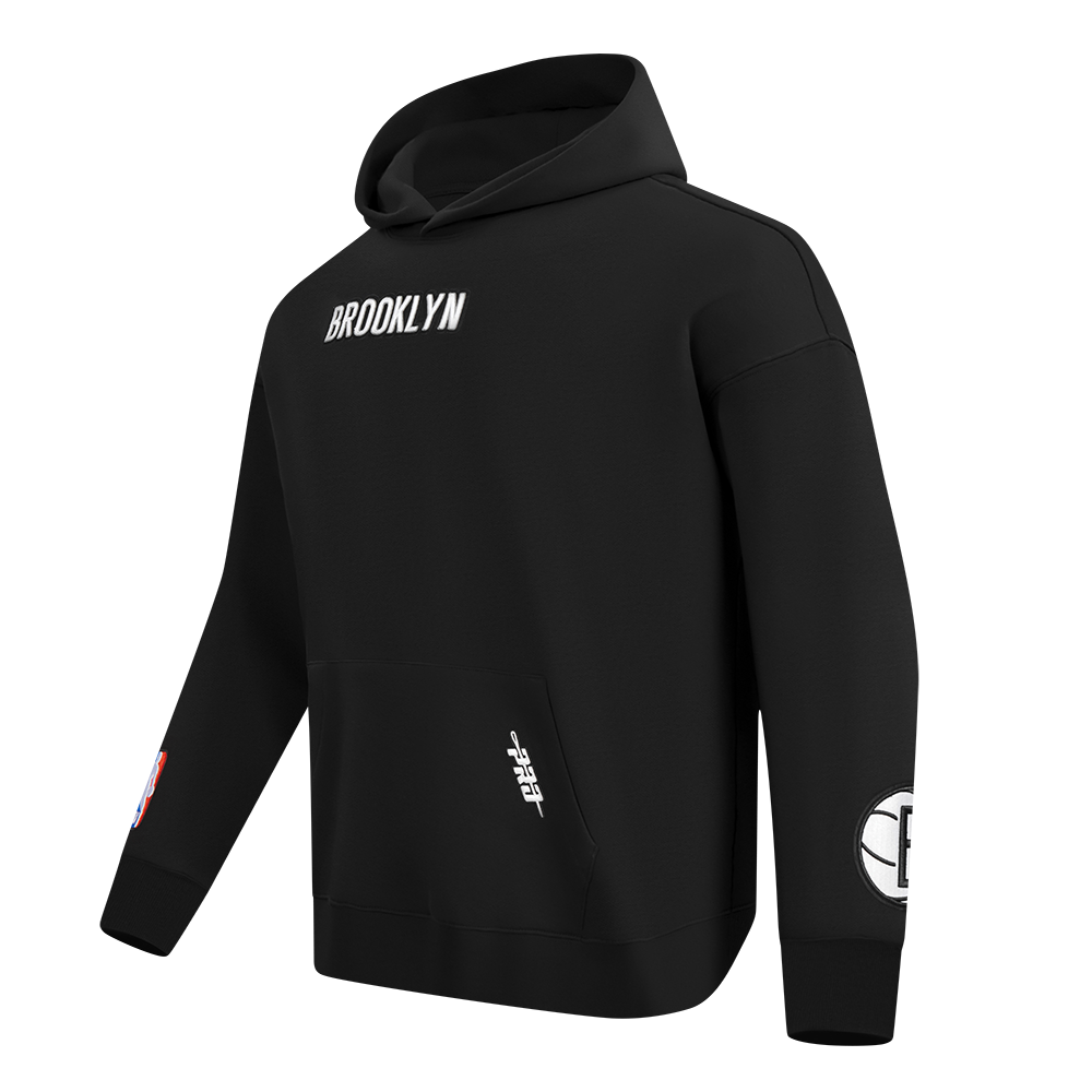 Mens Brooklyn Nets Wingspan Fleece Hoodie