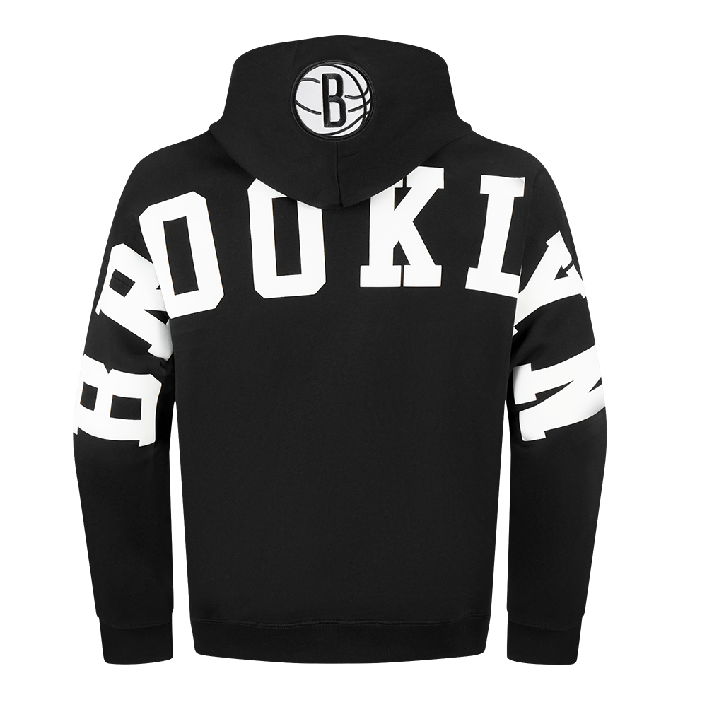 Mens Brooklyn Nets Wingspan Fleece Hoodie