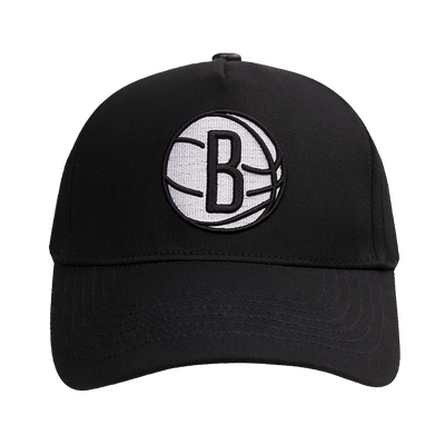 Mens Brooklyn Nets Classic Logo Snapback Cap