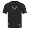 Mens Chicago Bulls Paradise Drop Shoulder T-Shirt