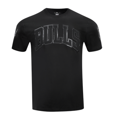 Mens Chicago Bulls Classic Triple Black T-Shirt