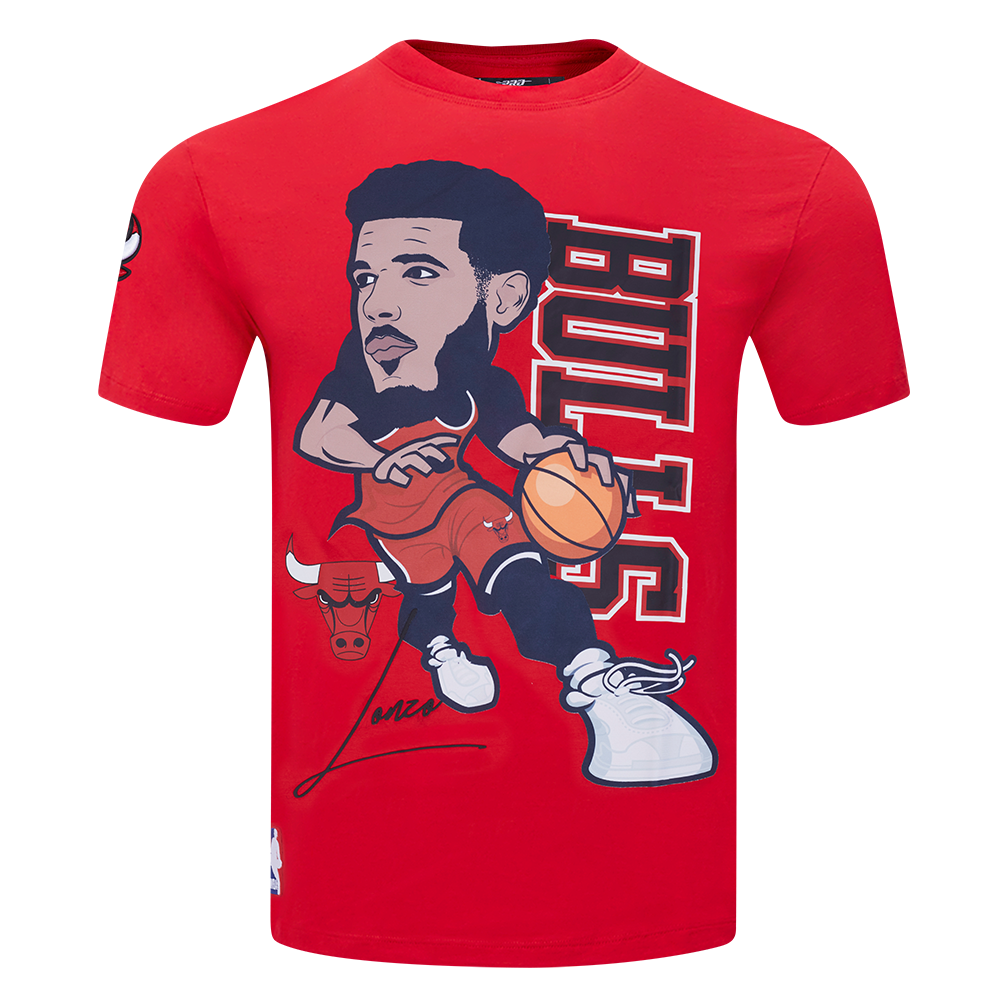 Mens Chicago Ball Lonzo Ball Remix Avatar T-Shirt