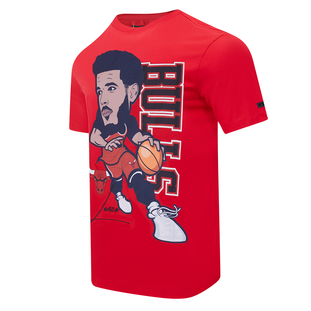 Mens Chicago Ball Lonzo Ball Remix Avatar T-Shirt
