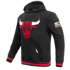 Mens Chicago Bulls Retro Classic Fleece Hoodie