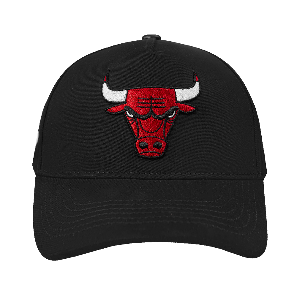 Mens Chicago Bulls Classic Logo Snapback Cap