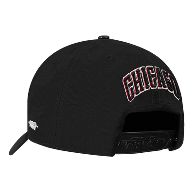 Mens Chicago Bulls Classic Logo Snapback Cap