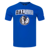 Mens Dallas Mavericks Split Logo T-Shirt