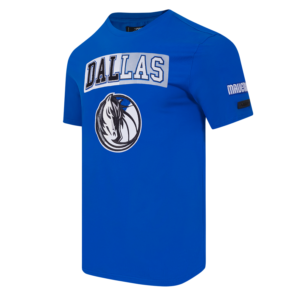 Mens Dallas Mavericks Split Logo T-Shirt