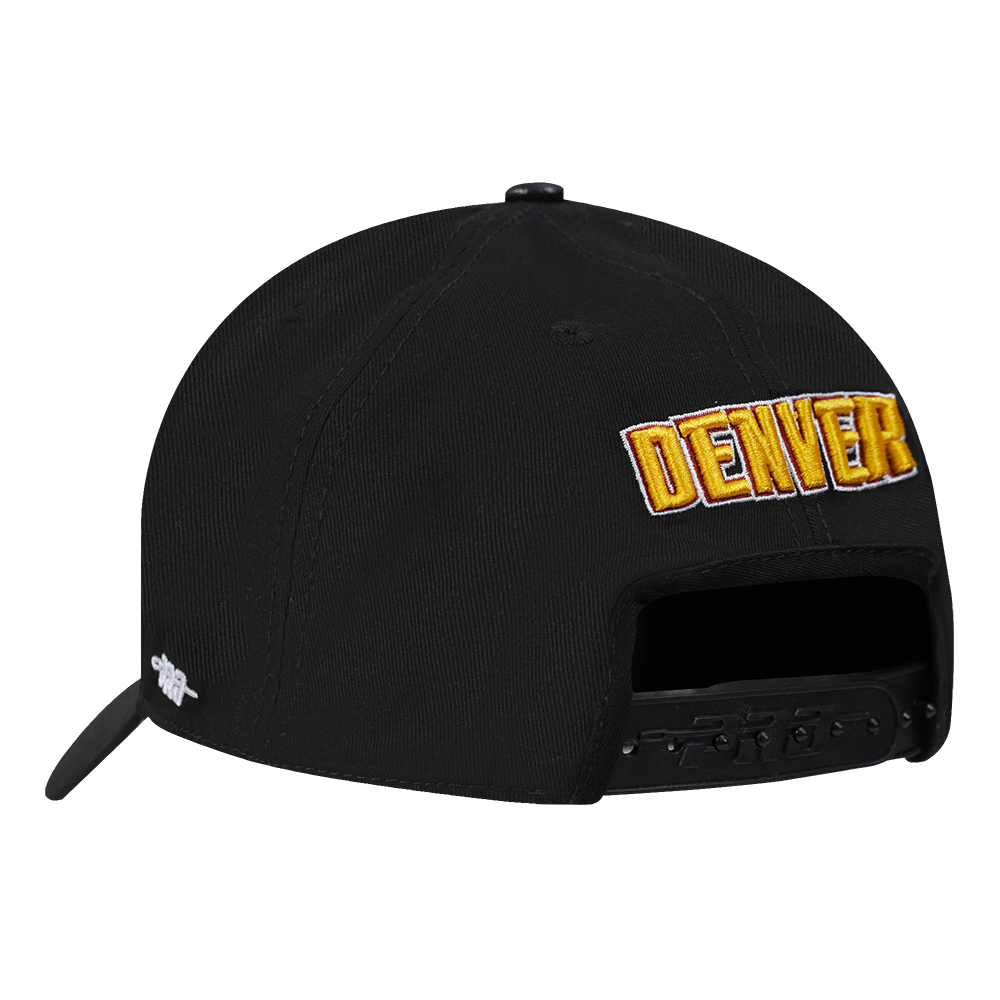 Mens Denver Nuggets Classic Logo Snapback Cap