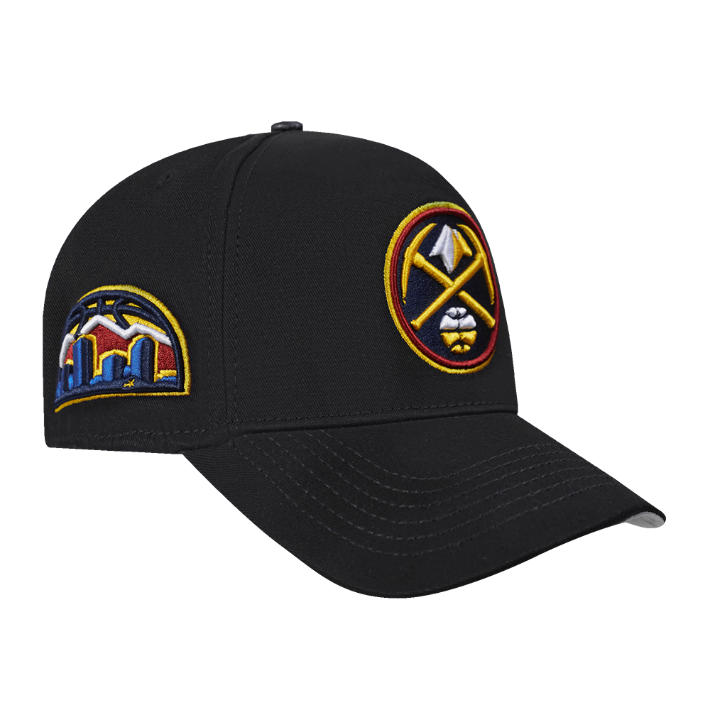 Mens Denver Nuggets Classic Logo Snapback Cap