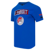 Mens Detroit Pistons Split Logo T-Shirt