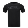 Mens Golden State Warriors Classic Triple Black T-Shirt