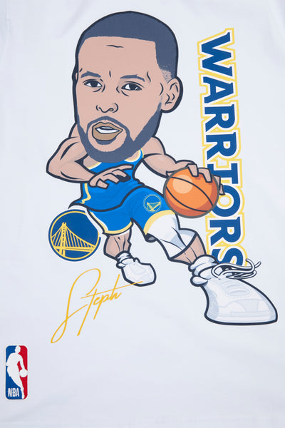Mens Golden State Warriors Steph Curry Remix Avatar T-Shirt