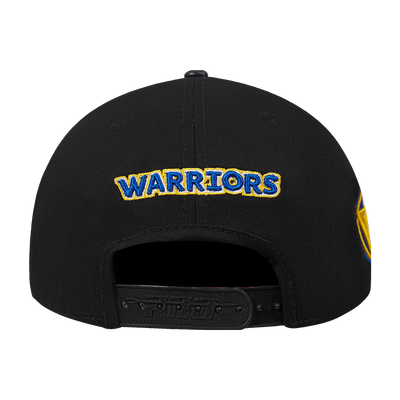 Mens Golden State Warriors Classic Logo Snapback Cap