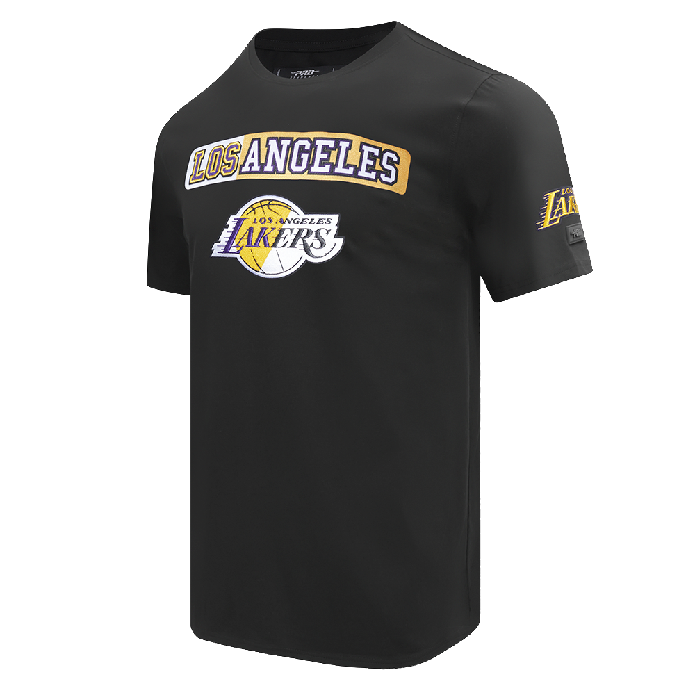 Mens Los Angeles Lakers Split Logo T-Shirt