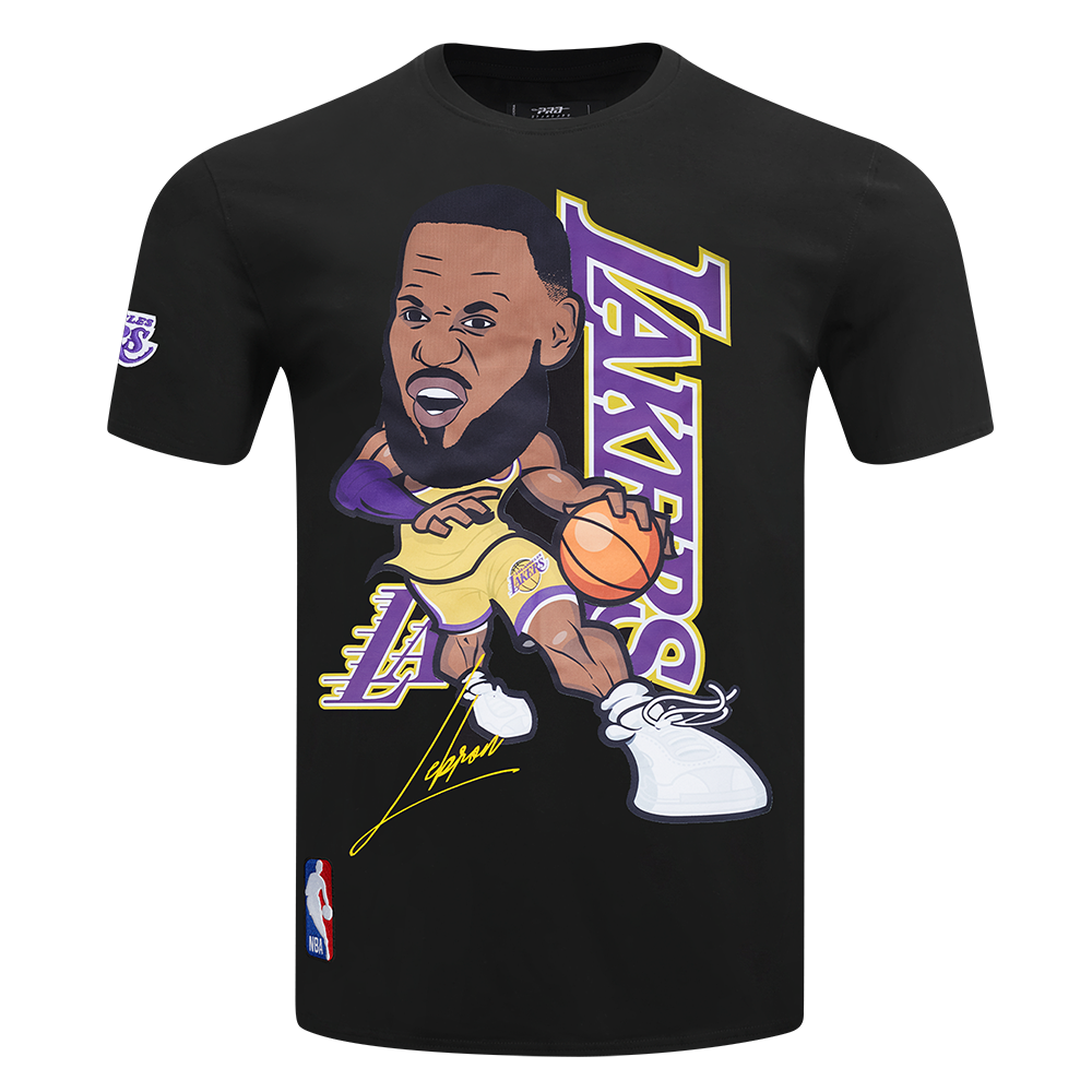 Mens Los Angeles Lakers Lebron James Remix Avatar T-Shirt