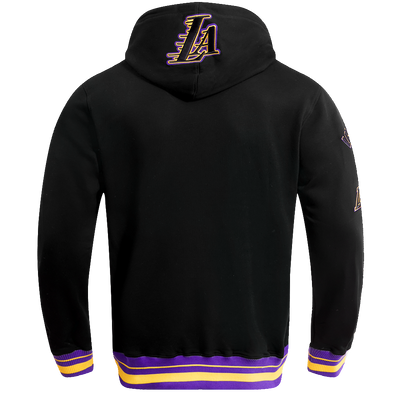 Mens Los Angeles Lakers Retro Classic Fleece Hoodie