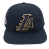 Mens Los Angeles Lakers Classic Logo Snapback Cap