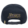 Mens Los Angeles Lakers Classic Logo Snapback Cap
