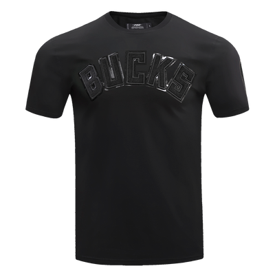 Mens Milwaukee Bucks Classic Triple Black T-Shirt