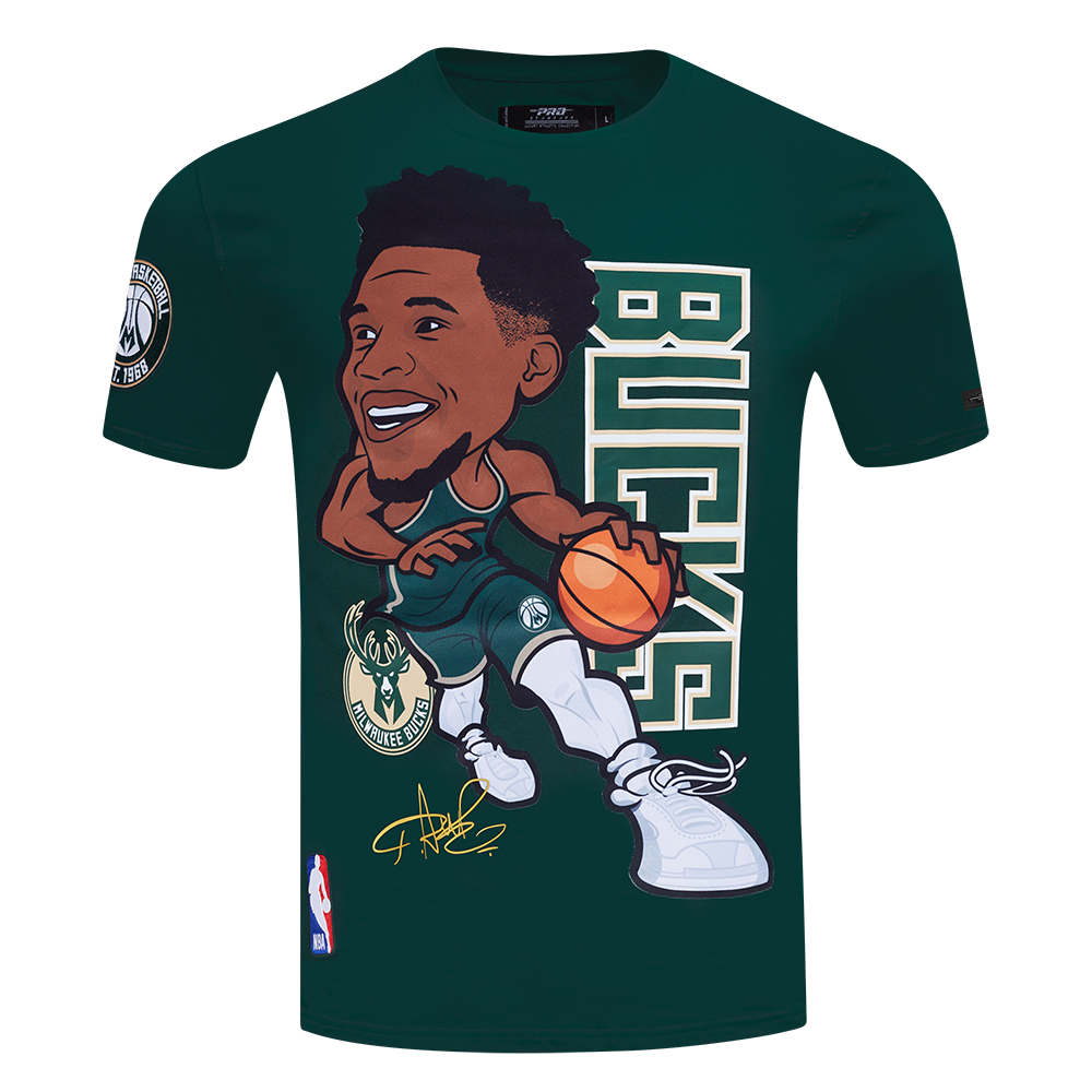 Mens Milwaukee Bucks Giannis Remix Avatar T-Shirt