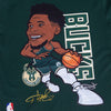 Mens Milwaukee Bucks Giannis Remix Avatar T-Shirt